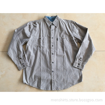 Long Sleeve Check Shirt Casual